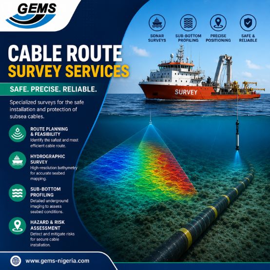 Cable Route Investigation Survey